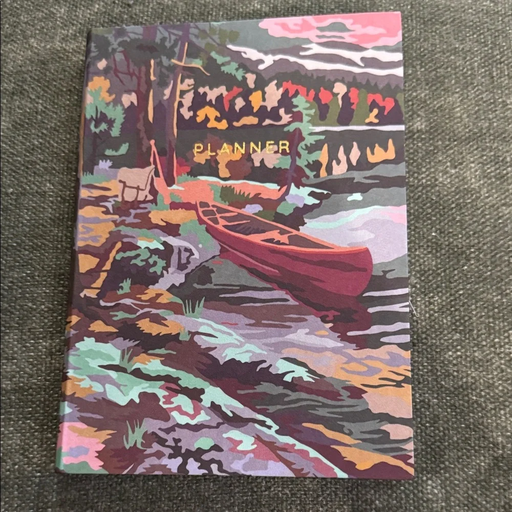 Colorful Nature Scene Planner-Brand New!